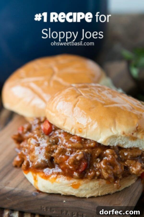 Sweet Basil A Family Recipe Box Gem 9 The ultimate sloppy joes recipe, tested and perfected for maximum savory flavor and family appeal.