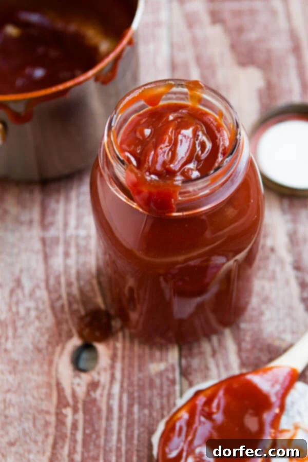 The Best Homemade BBQ Sauce recipe for savory dishes