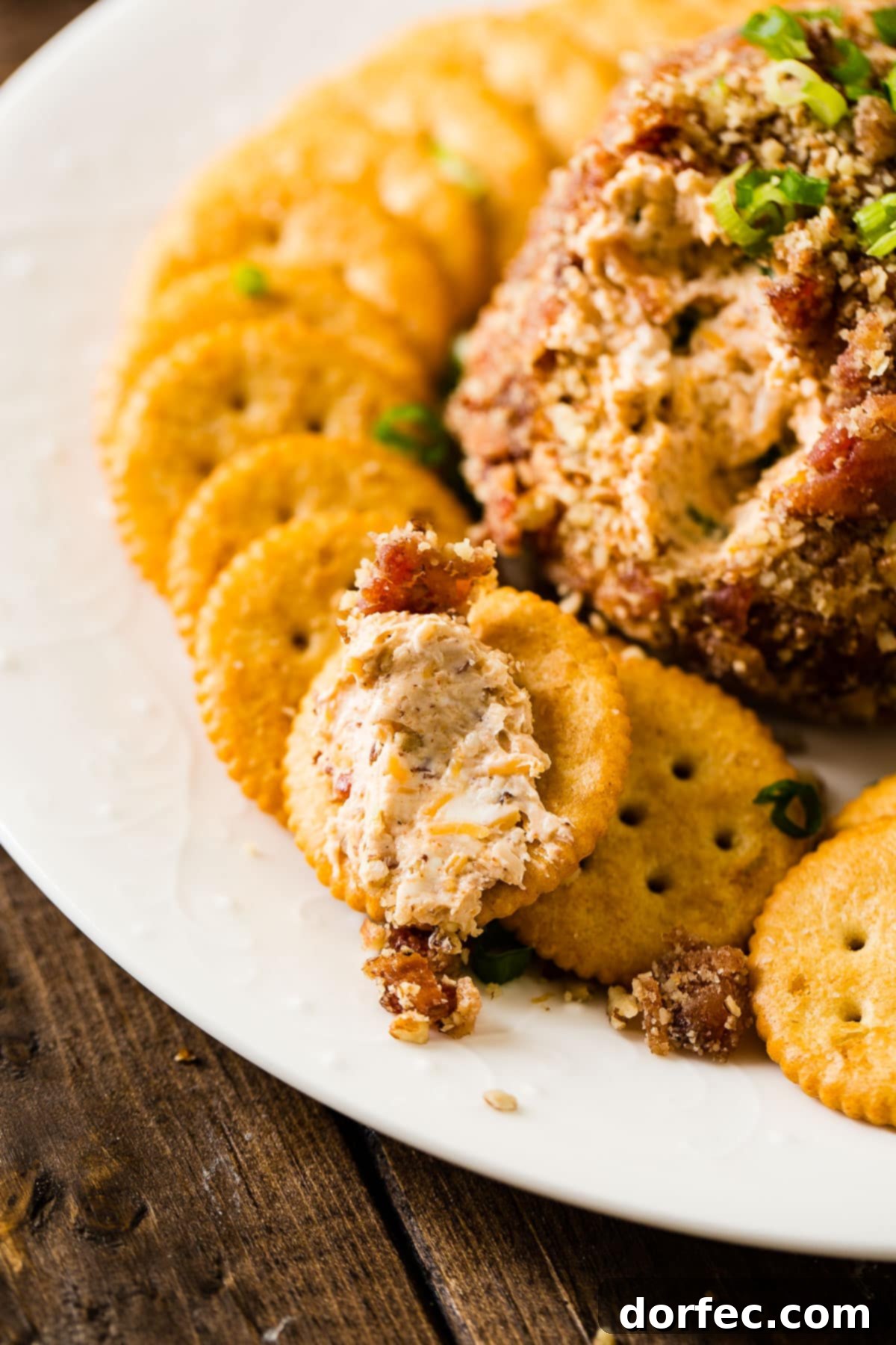 The best BBQ Bacon Cheese Ball, an easy and flavorful party appetizer