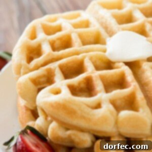 We tested over 100 waffles and this is the best buttermilk recipe out there! The ultimate waffle recipe and it's all thanks to a few simple secrets.