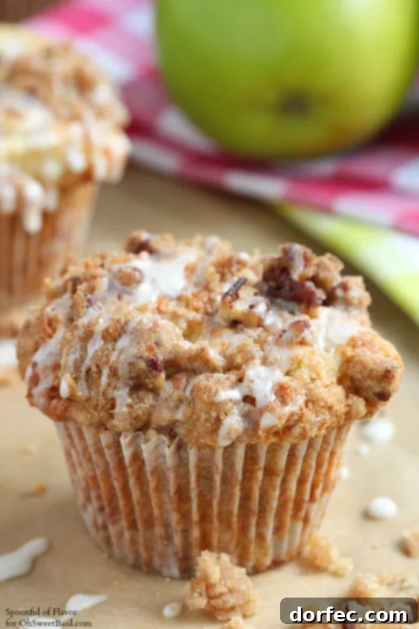 Southern Sausage Breakfast Bake 3 A tray of warm Apple Coffee Cake Muffins, showcasing their golden tops and tempting crumbly texture, ready to be enjoyed.
