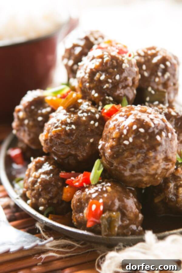 Sweet and sour meatballs: A versatile recipe for any occasion, from oven-baked to slow-cooked. These sweet and sour meatballs for the oven or slow cooker are perfect for dinner or an appetizer for football parties, really anytime! Delicious sweet and sour meatballs! They are the perfect appetizer for your next tailgate party. They can be baked in the oven, slow cooker, crock pot, insta-pot you name it!