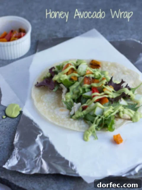 6 Fresh Ideas for Avocado Toast 8 Honey Avocado Wrap: A delightful and healthy meal or snack.