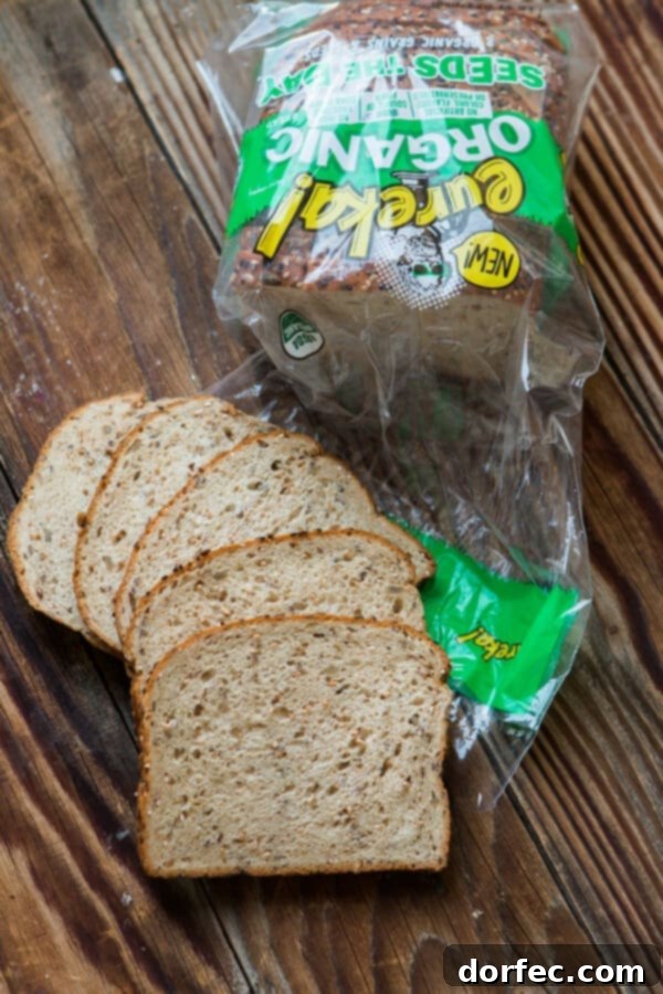 6 Fresh Ideas for Avocado Toast 2 High-quality, seedy eureka! organic bread, essential for the best avocado toast.