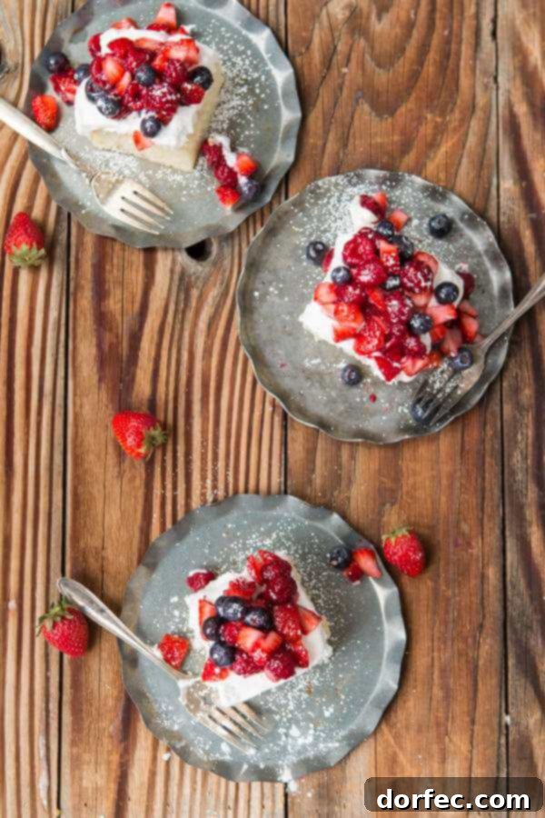 Close-up of the batter for Berry White Yogurt Cake in a mixing bowl.