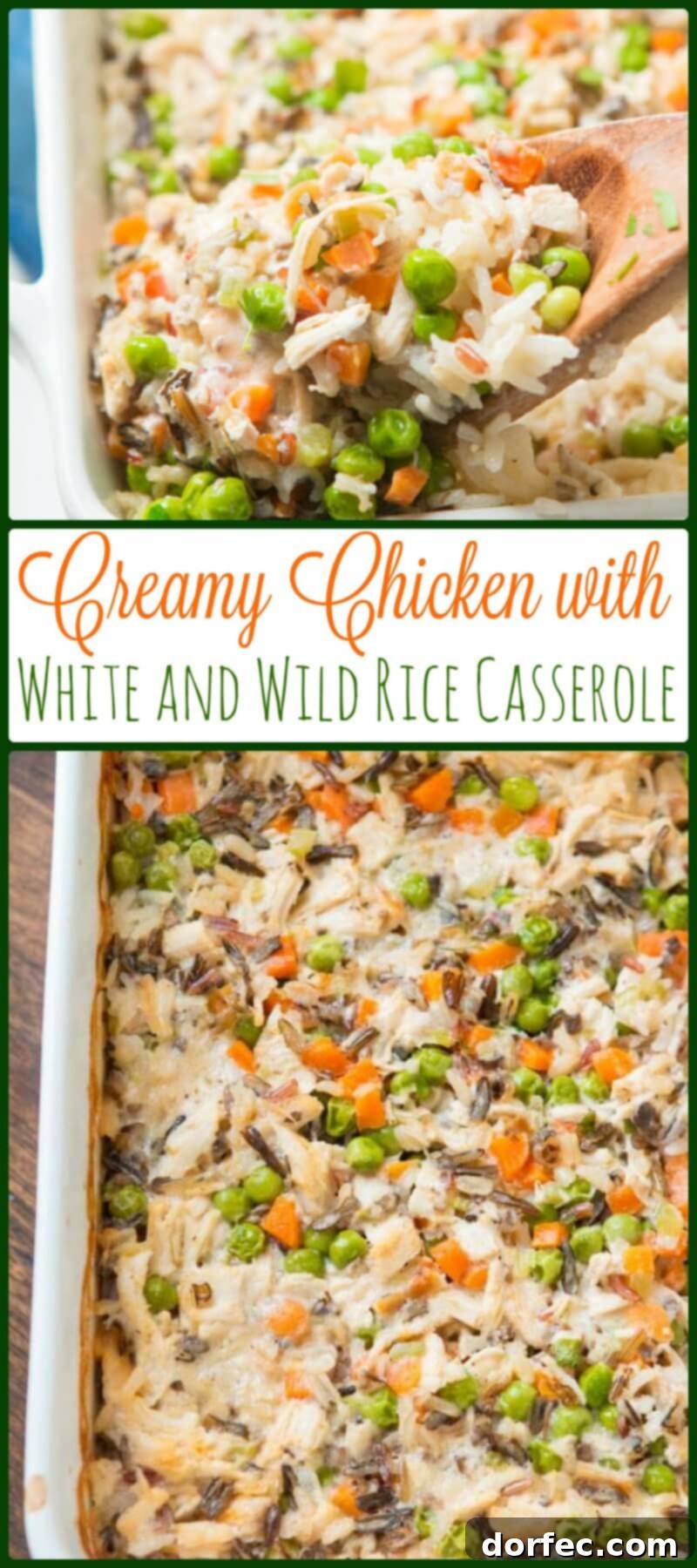Milton's copycat creamy chicken with white and wild rice casserole is an easy, freezer-friendly meal. Oh Sweet Basil