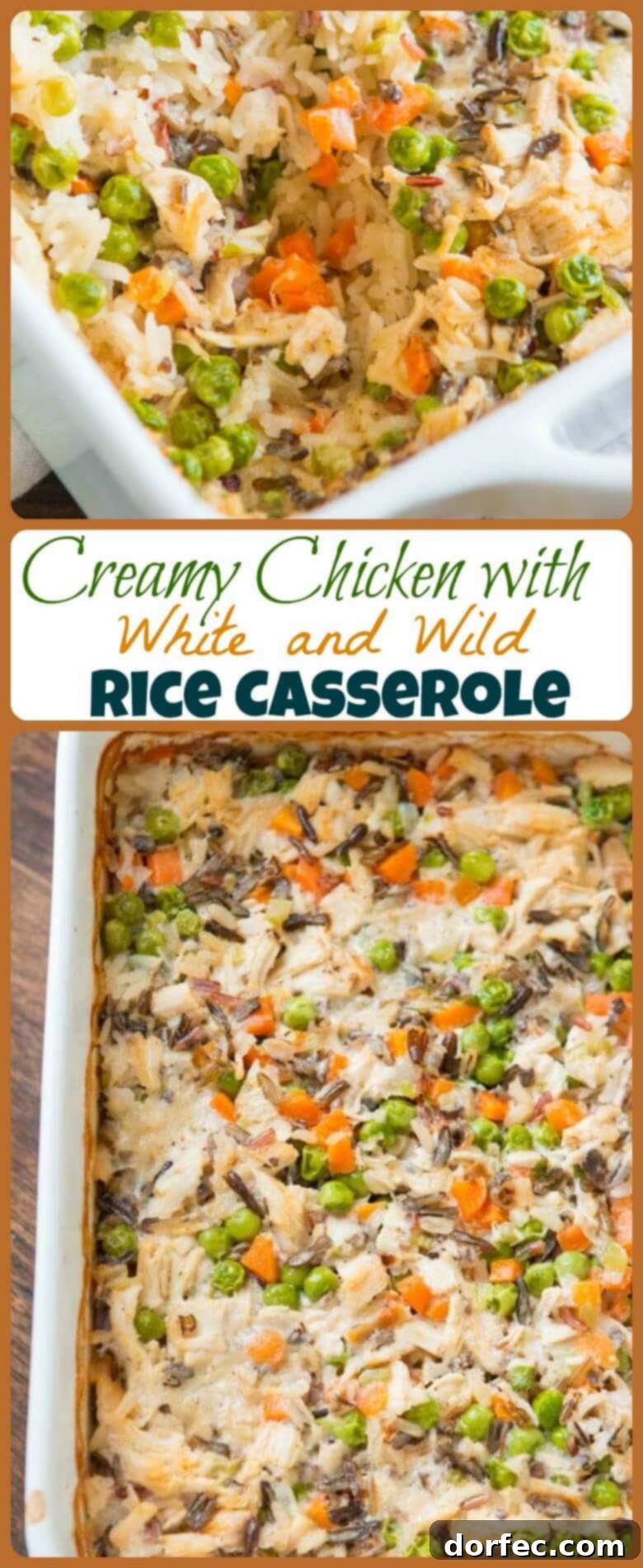 Milton's copycat creamy chicken with white and wild rice casserole is an easy, freezer-friendly meal. Oh Sweet Basil