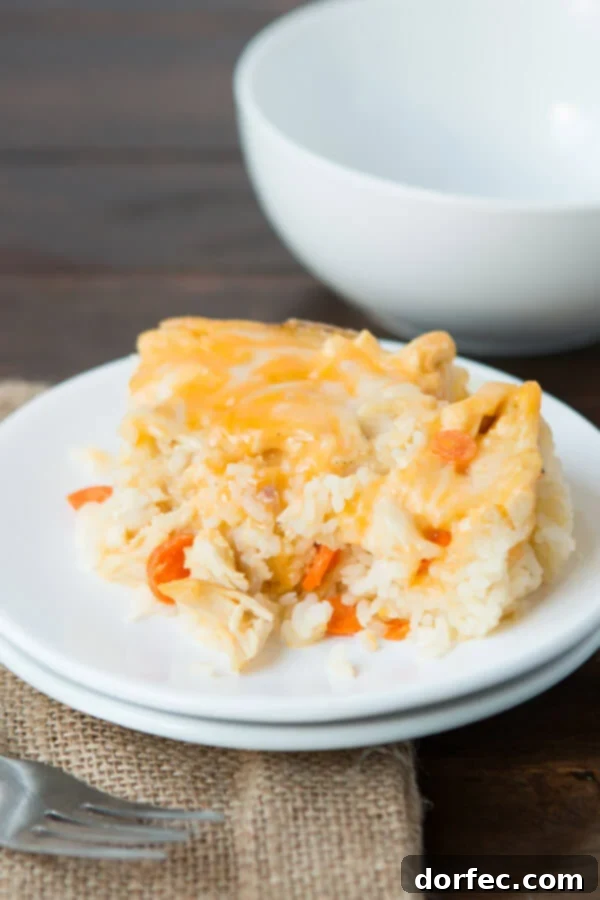 Quick and Easy Chicken and Rice Casserole ohsweetbasil.com