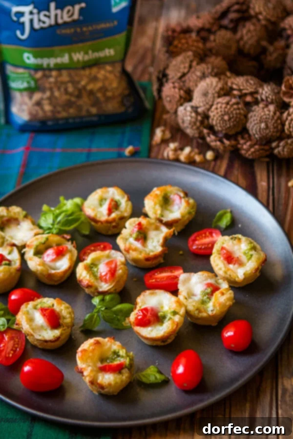 I don't know about you, but I adore appetizers, especially around the holidays. We make these 20 minute cheesy pesto tarts all the time! ohsweetbasil.com