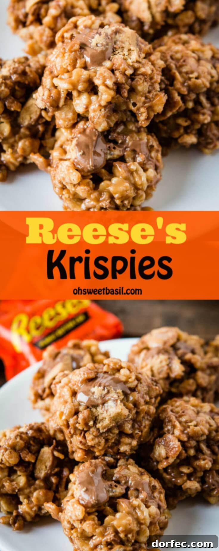 One of the first recipes to go viral on Pinterest: Reese's Krispies are worth every calorie and can be made in 10 minutes!