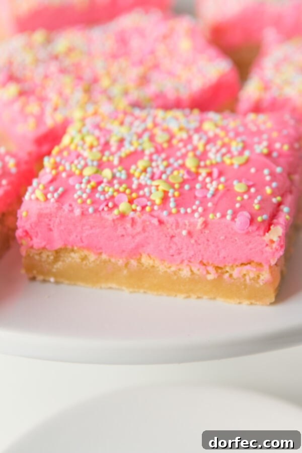Mixing Sugar Cookie Bar Dough It took us a few years to be ready to share our favorite soft sugar cookie bars recipe because it had to be perfectly soft and perfectly delicious.