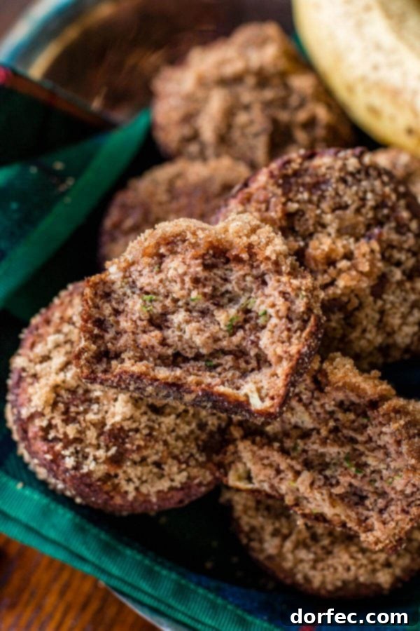 Organic Brown Sugar Grain-Free Zucchini Muffins for Breakfast Soft, moist, and delicious Brown Sugar Grain-Free Zucchini Muffins made with organic ingredients for a perfect healthy breakfast.