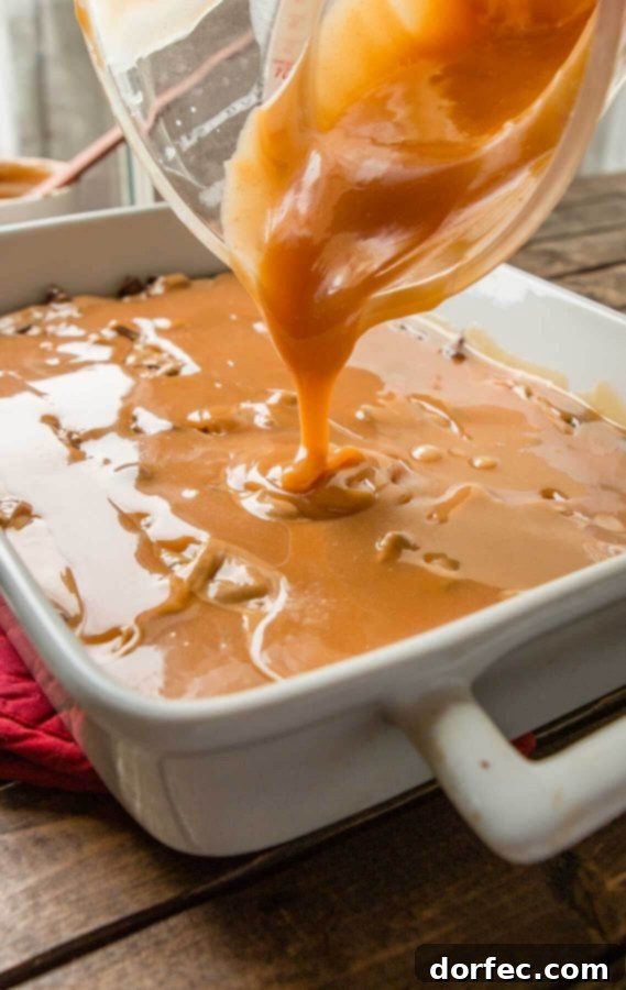Gooey Peanut Butter Caramel Brownies So you think you love Knock You Naked Brownies, also known as Caramel Brownies? Just wait until you try these Peanut Butter Caramel Brownies!