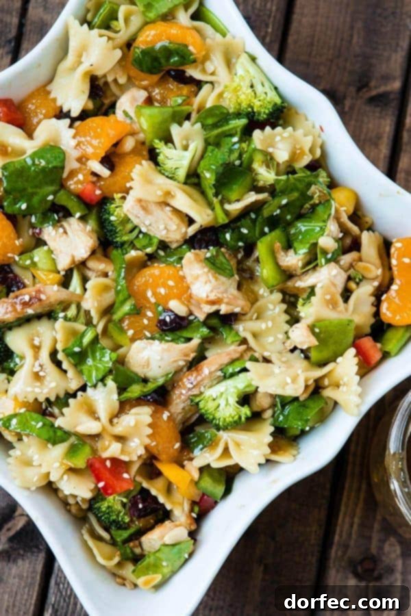 Craft the ultimate pasta salad experience with grilled teriyaki chicken – simply irresistible! ohsweetbasil.com