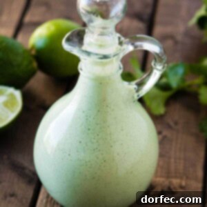 Looking for a Cafe Rio copycat recipe that wont take all day to make and tastes like the real thing? Try cafe rio creamy tomatillo cilantro ranch dressing!