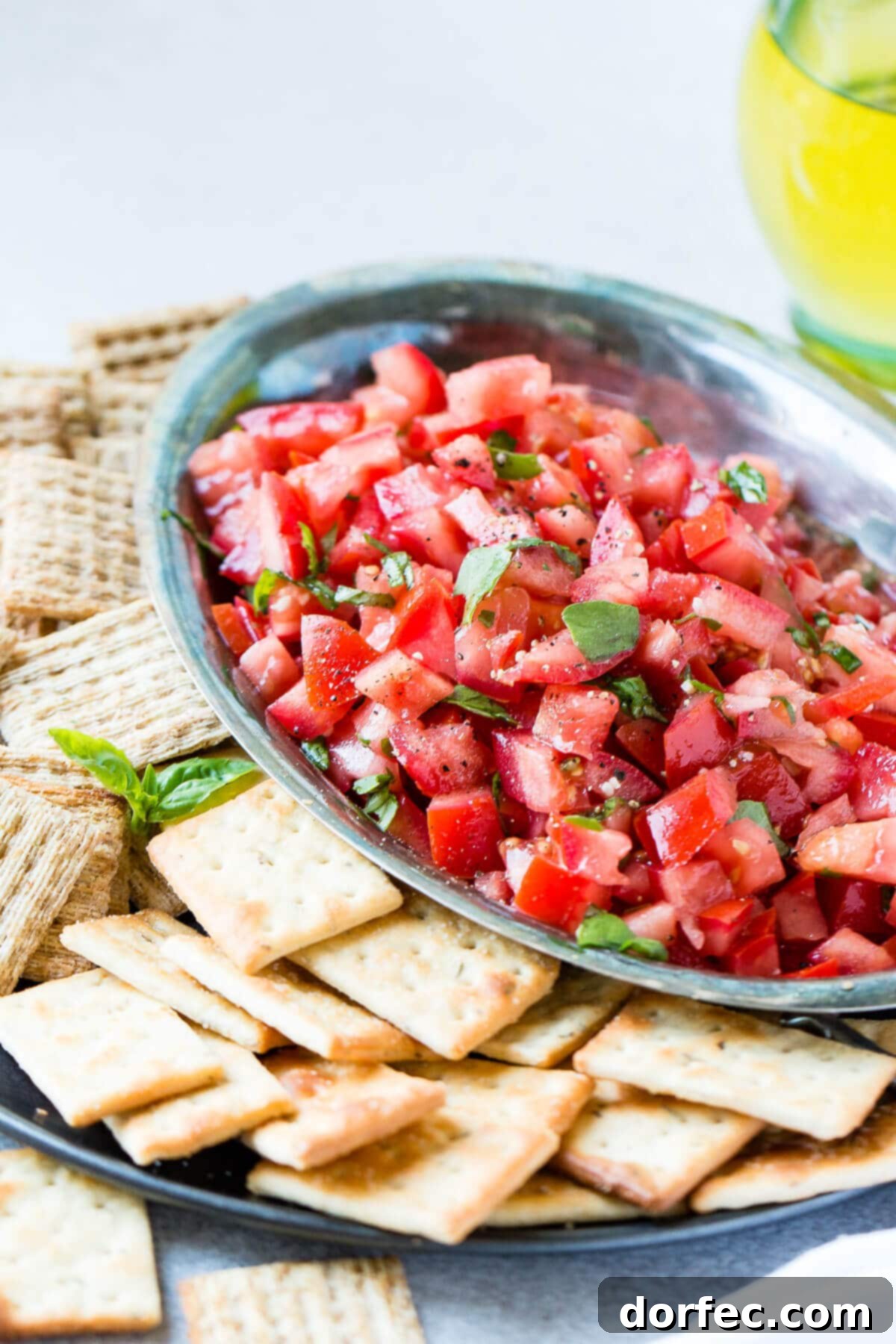 Classic Bruschetta Appetizer Recipe: The perfect way to use summer tomatoes or impress holiday guests. Classic Bruschetta Appetizer Recipe: The perfect way to use summer tomatoes or impress holiday guests.
