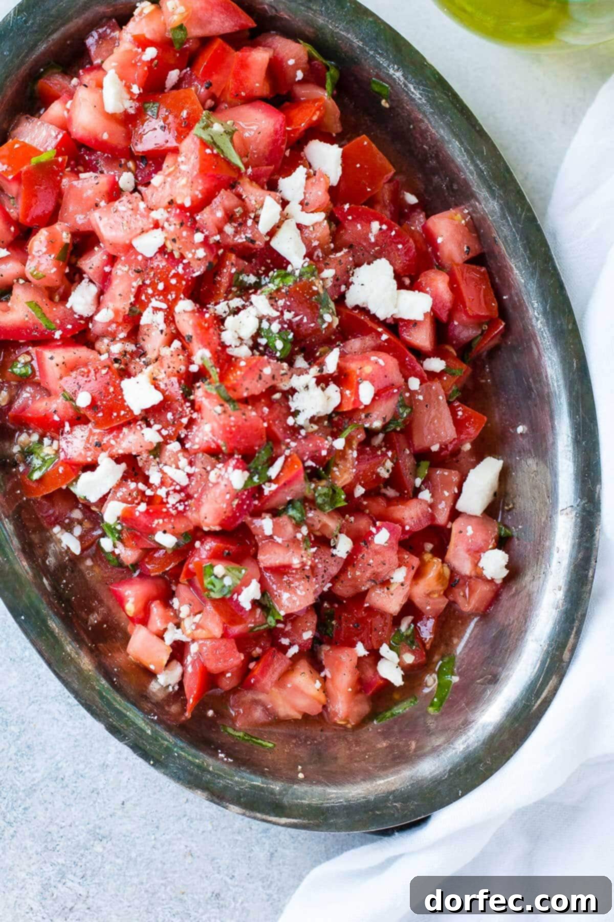 Classic Bruschetta Appetizer Recipe: The perfect way to use summer tomatoes or impress holiday guests. Classic Bruschetta Appetizer Recipe: The perfect way to use summer tomatoes or impress holiday guests.
