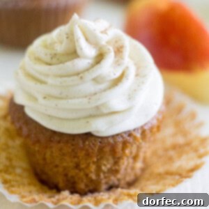 Apple cider cupcakes with Cinnamon Cream Cheese Frosting are a light and fluffy dessert just right for fall! The cupcake is made with apple cider!
