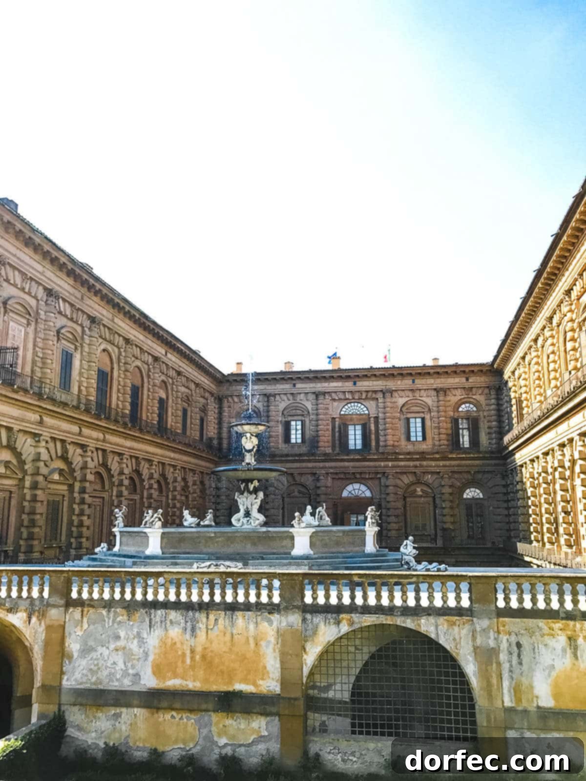 Your Perfect Florence Itinerary 14 The grand Palazzo Pitti and its beautiful gardens in Florence