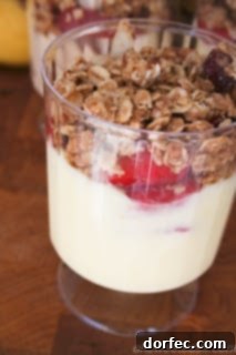 Orange Cream Fruit and Yogurt Parfait