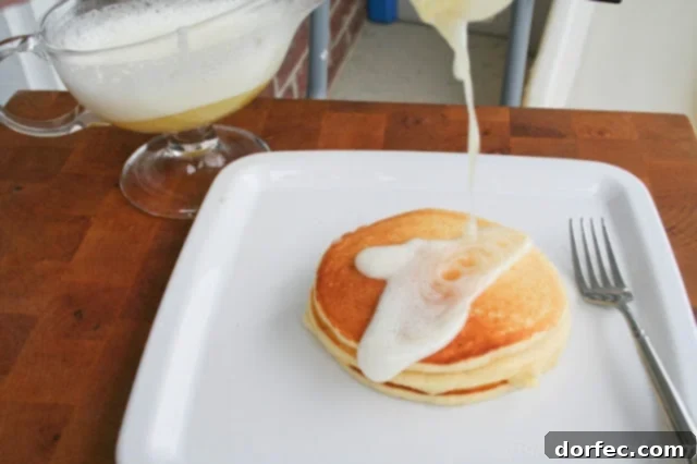 Sunshine Meyer Lemon Pancakes 2 Fluffy Meyer Lemon Pancakes with Greek Yogurt