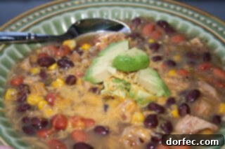 Creamy white chicken chili, a comforting and flavorful dish.