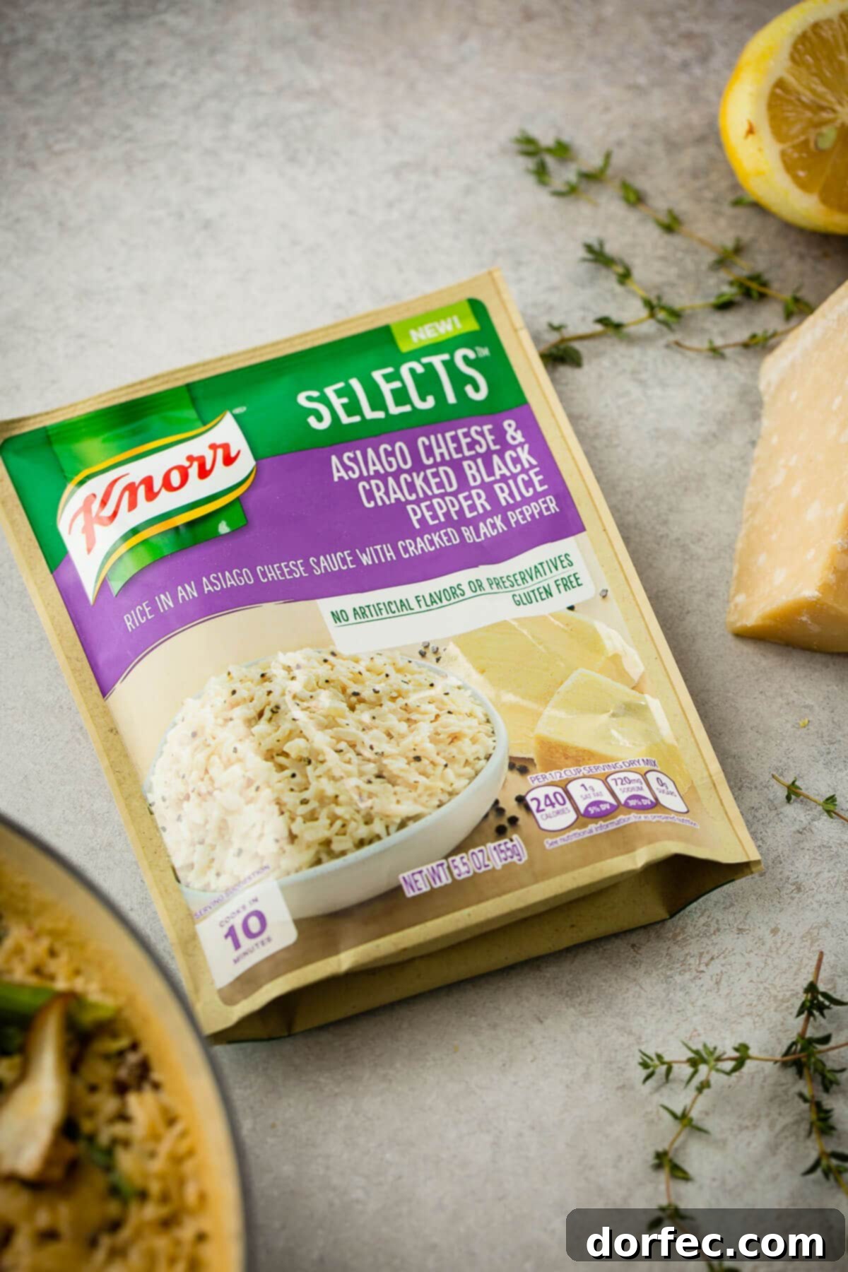Velvety One Pot Asiago Winter Rice 5 The holidays are busy enough without adding in all of the cooking and family dinners. Make ahead creamy winter asiago cheese rice with asparagus and sun dried tomatoes!