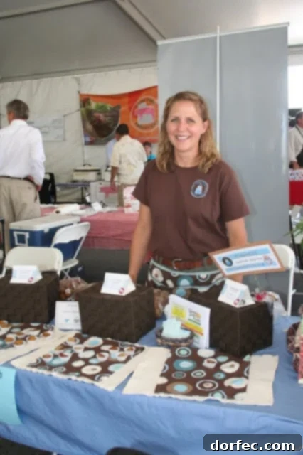 Woman holding a gluten-free bread