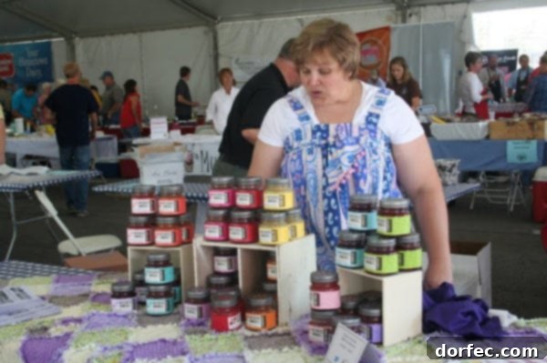 Jars of jam and preserves from Butcher's Bunches