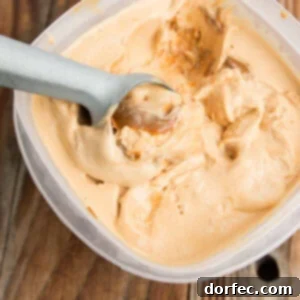 THE BEST dulce de leche ice cream