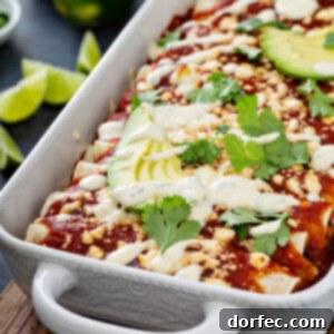 Sweet Potato Enchiladas with Sweet Corn Crema
