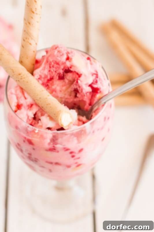 A refreshing frappe, a perfect icy beverage to complement any dessert or enjoy on its own.