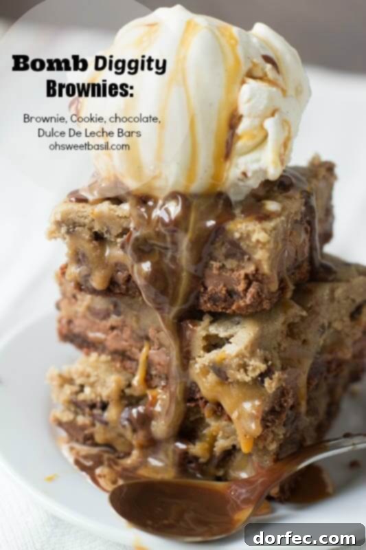Rich and fudgy Bomb Diggity Brownies recipe - a classic chocolate delight