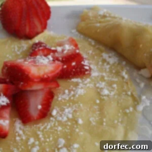 Lemon Crepes ohsweetbasil.com