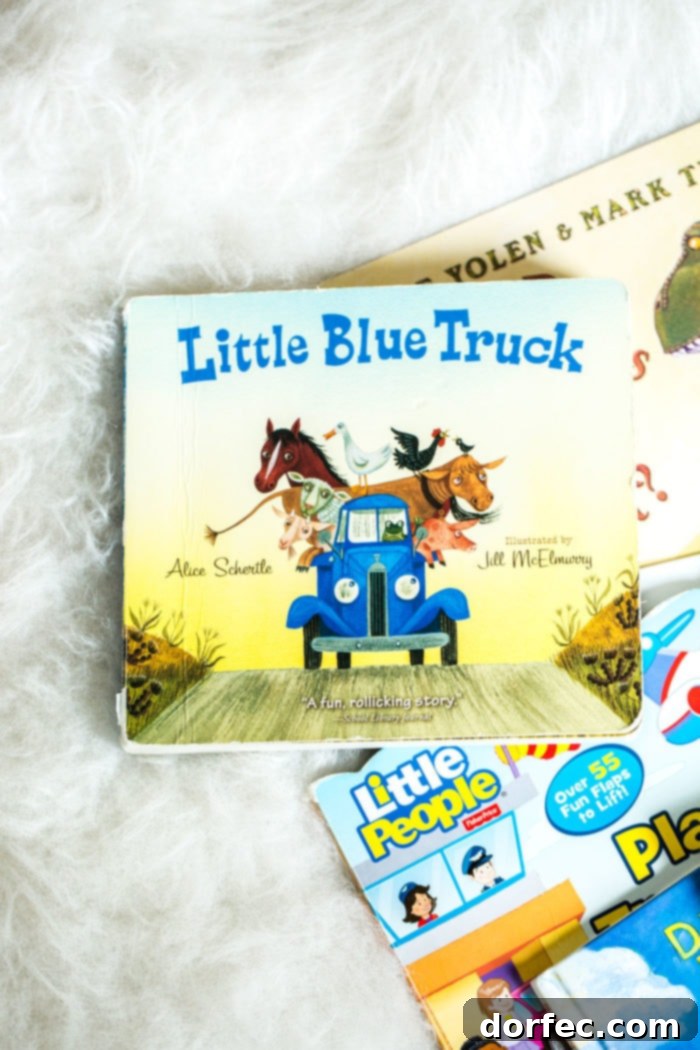 The Little Blue Truck and all the other books for toddler boys ohsweetbasil.com