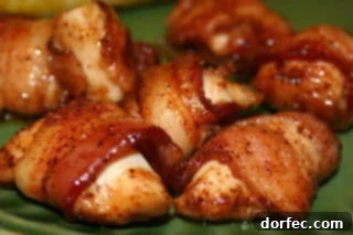 Bacon Wrapped Chicken Appetizer