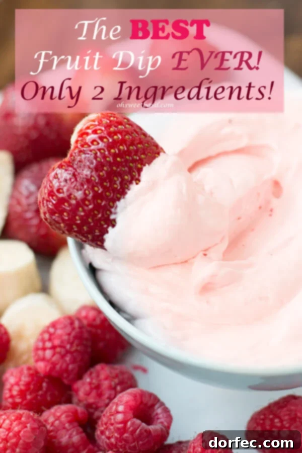 Ultimate Cheesy Slow Cooker Sausage Dip 10 This strawberry fluff fruit dip is one of the first recipes I fell in love with as a kid and I still can't get enough of it.