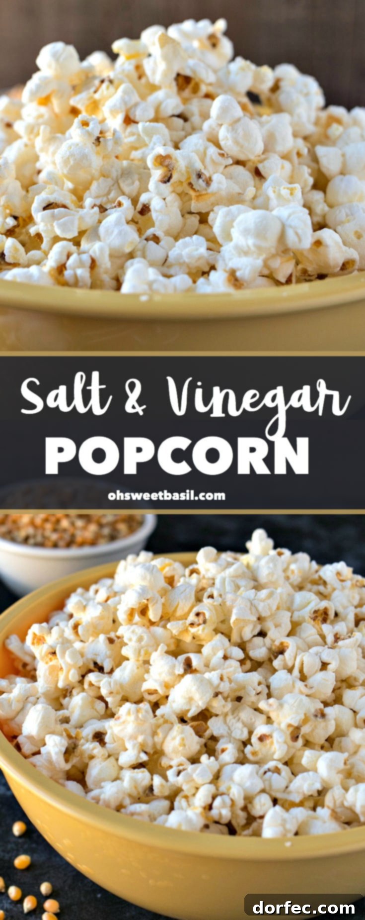 A big bowl of Salt & Vinegar Popcorn