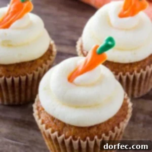 If you love carrot cake - then you definitely need to try these carrot cake cupcakes with cream cheese frosting. They're moist, have a delicate cupcake crumb, and lots of delicious frosting.