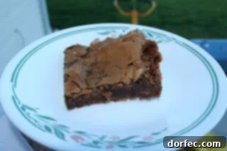 Delicious Milk Chocolate Brownies with a flaky crust