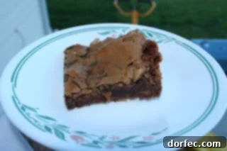 Rich Milk Chocolate Brownies cooling on a rack