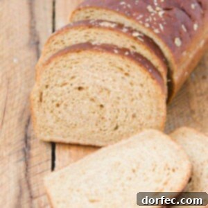 Our family loves this easy homemade molasses oatmeal bread recipe ohsweetbasil.com