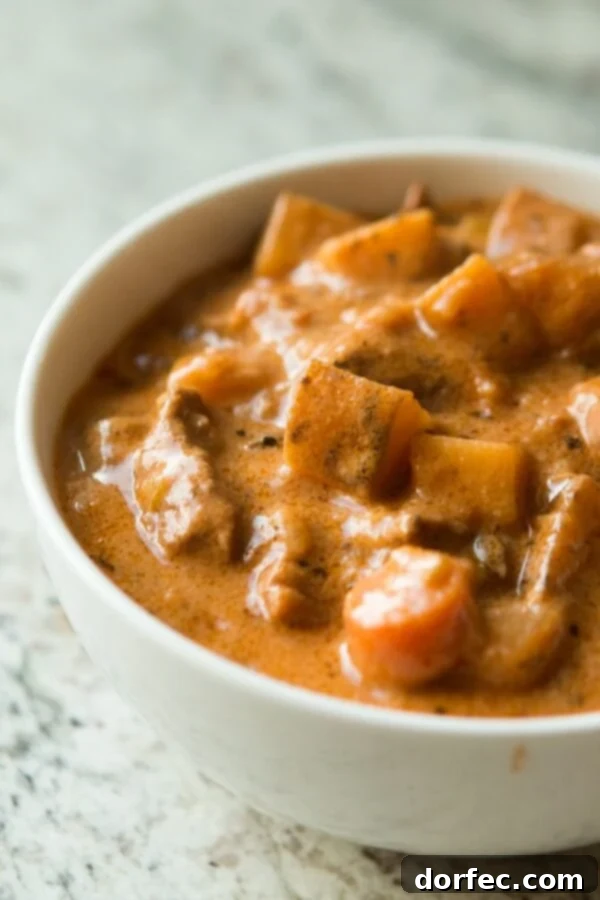 Mom's Fabulous Slow Cooker Beef Stew - The Best Hearty Comfort Food Mom's Fabulous Slow Cooker Beef Stew - a comforting and hearty meal for any occasion.