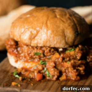Healthier Sloppy Joes with Turkey