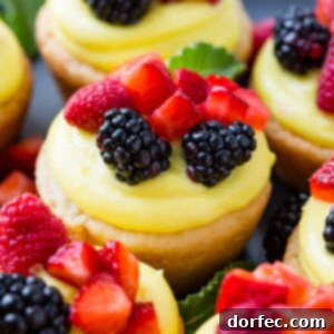 Sugar Cookie Lemon Fruit Cups