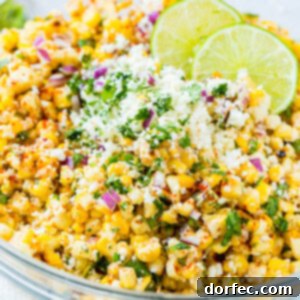 Grilled Mexican Corn Salad