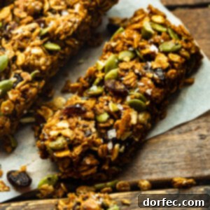 Homemade Cereal Bars 8 Delicious and healthy homemade cereal bars with peanut butter and dried fruit.