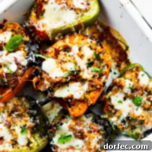 Perfect Homemade Italian Stuffed Peppers 2 Delicious Italian Stuffed Peppers