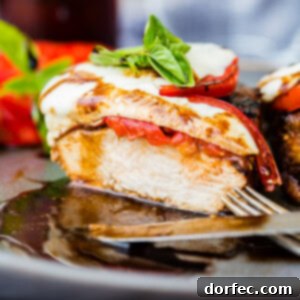 Balsamic Caprese Chicken Recipe Image