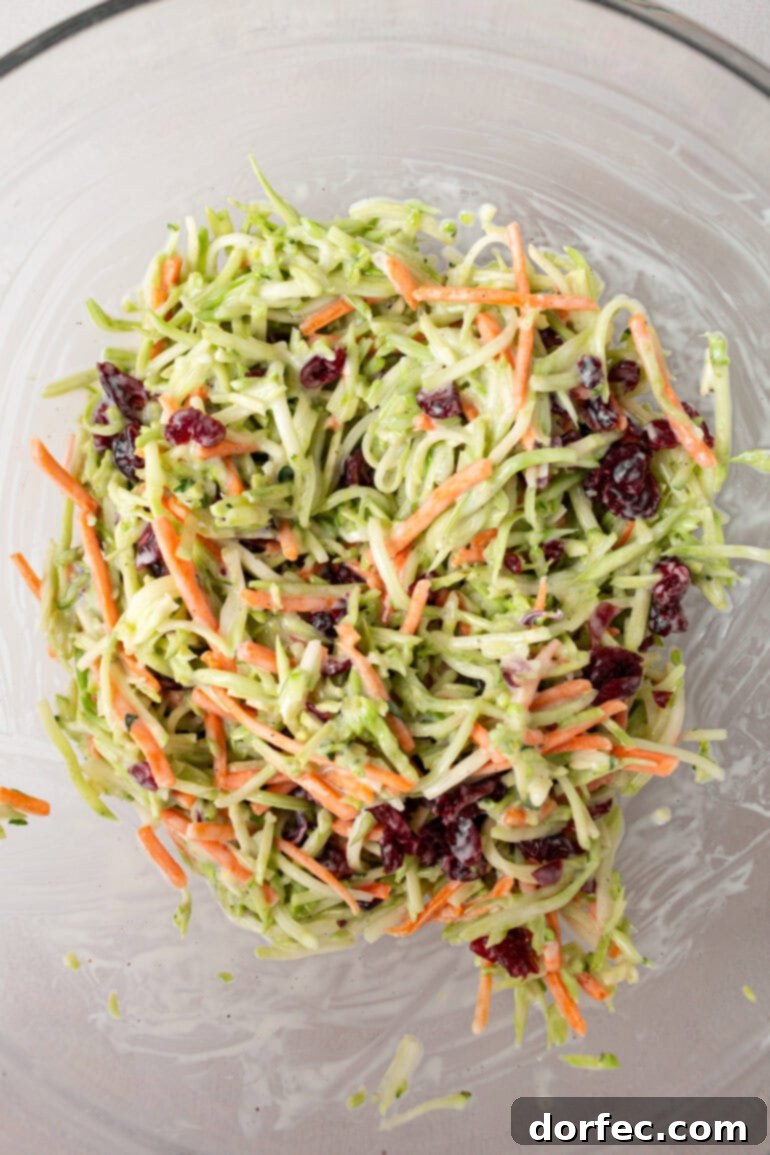 Step-by-step image of shredding broccoli stems.